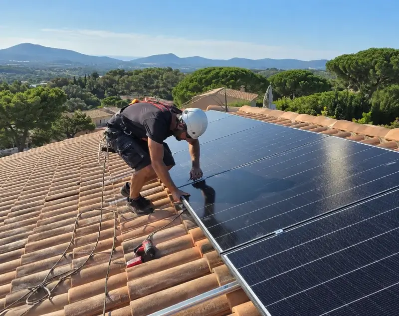 Installateur panneaux solaires Fontcouverte — pose photovoltaïque sur toiture